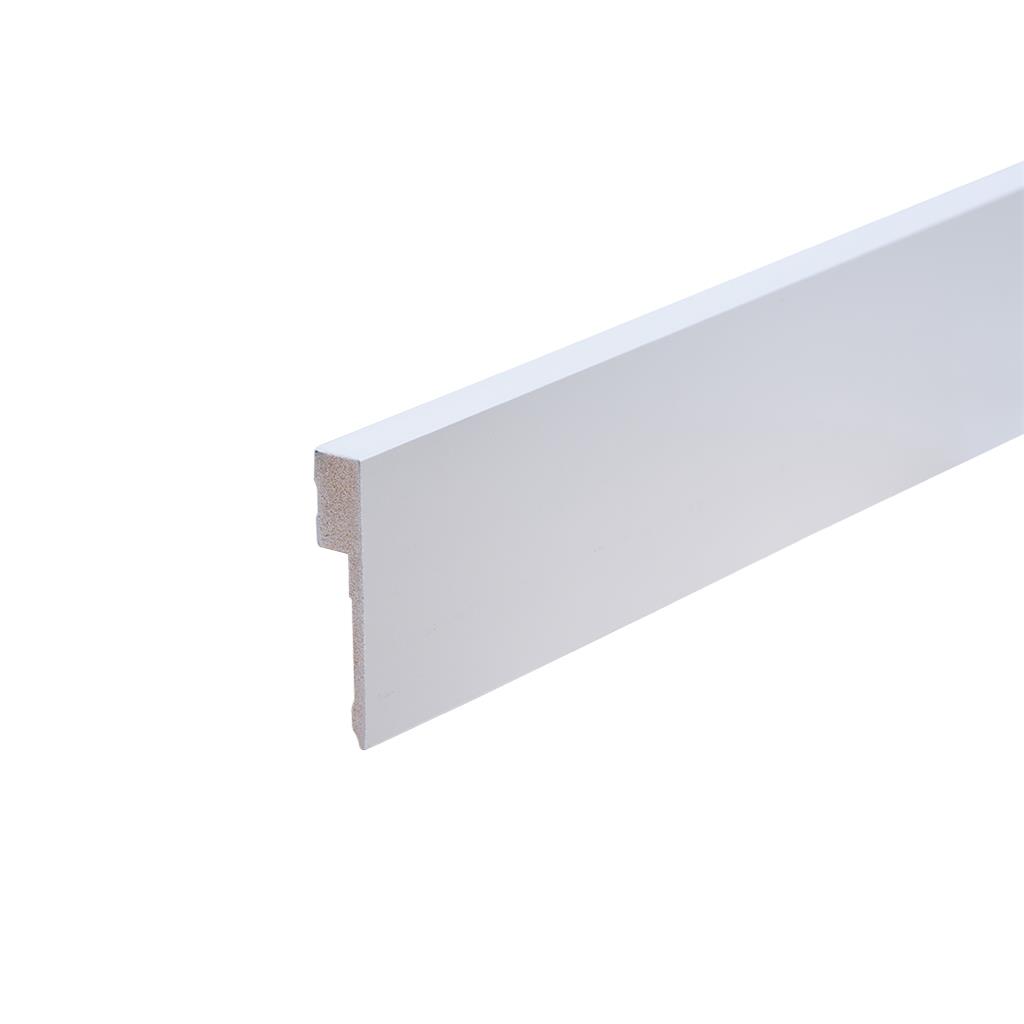 Co-pro gelakte renovatieplint amsterdam wit 90x18