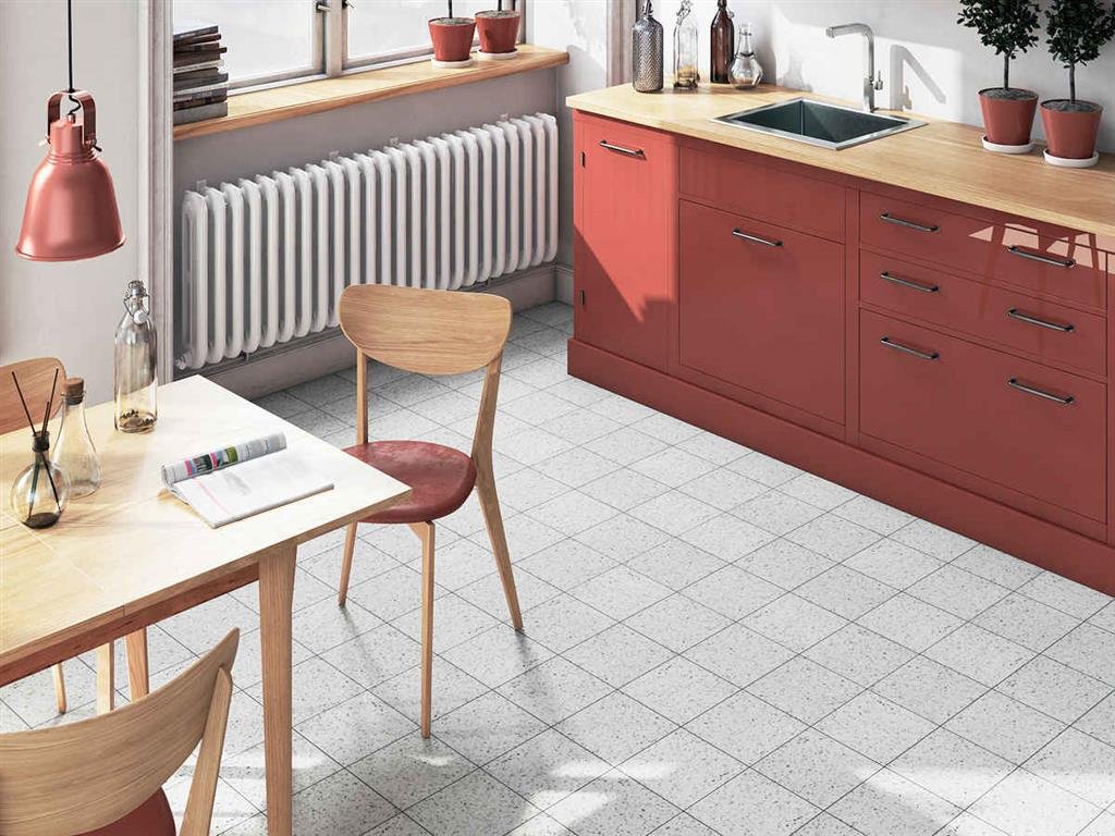 Kerion Neocim Terrazzo Bianco 20x20 thumbnail 2