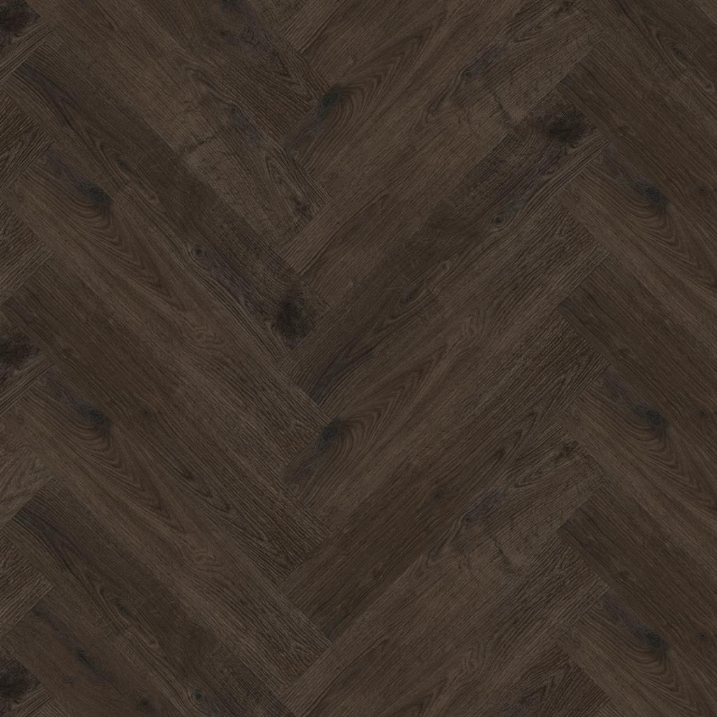 PVC 20003 visgraat dryback donkerbruin