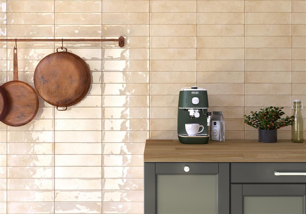 Ecoceramic Harlequin Cream 7x28