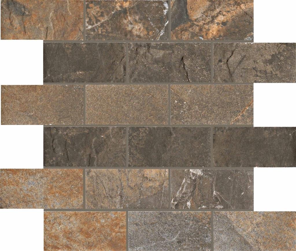 Unicom Starker Natural Slate Multicolor 5x9,8 30x30 Brick