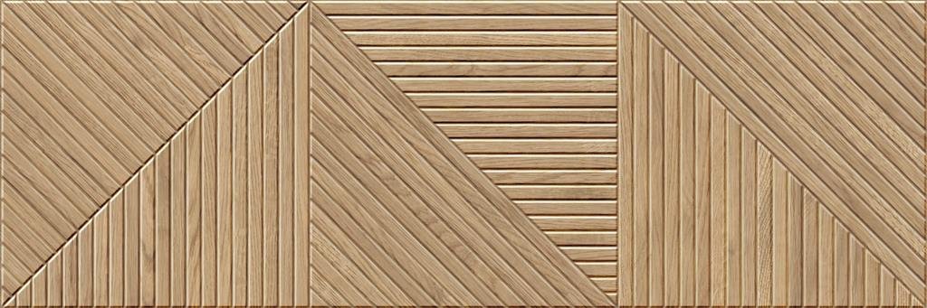 Cifre Geometric Oak Mate 40x120  (R)