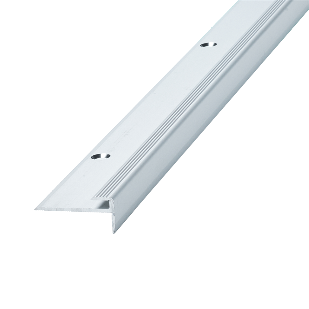 Co-pro trapprofiel u tot 3mm zilver