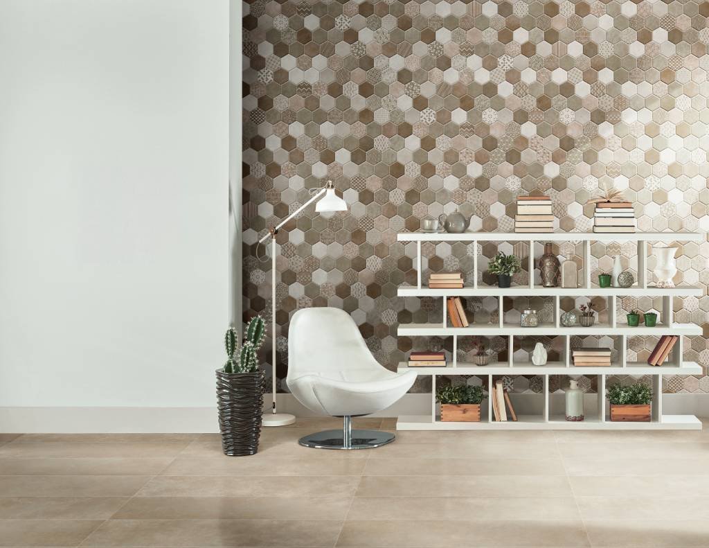 Realonda Habitat Hex Sand 26,5x51 thumbnail 2