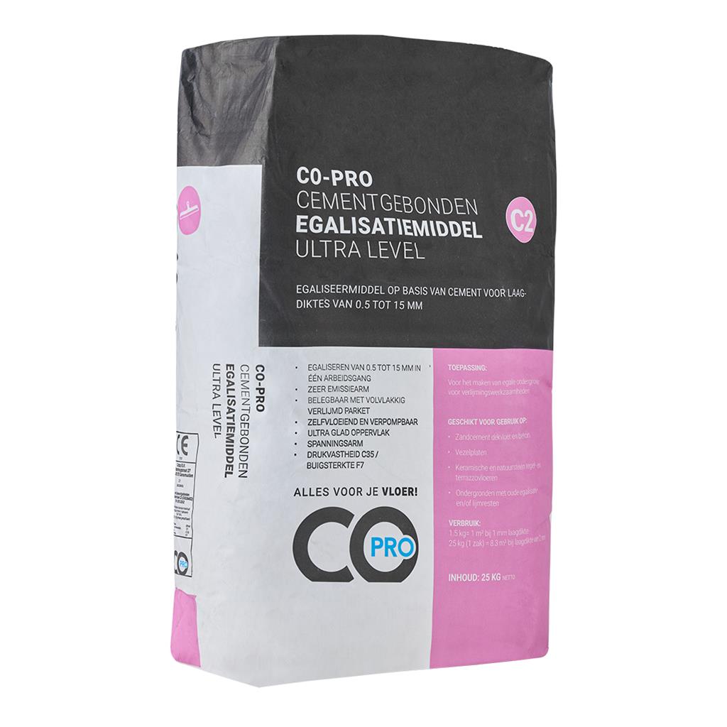Cementgebonden Egalisatiemiddel C2 Ultra Level