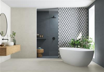 Durstone Planet Mist Blue Mate 15x15 - betonlook thumbnail 2