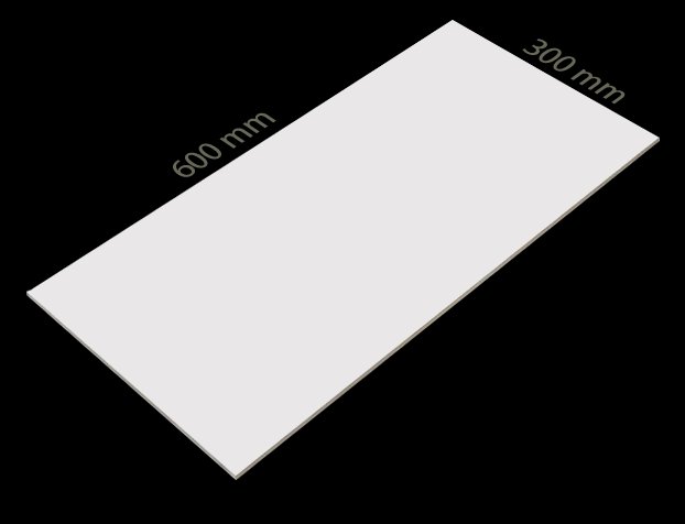 Bien wt Dove Mat Wit 30x60NR (9st)