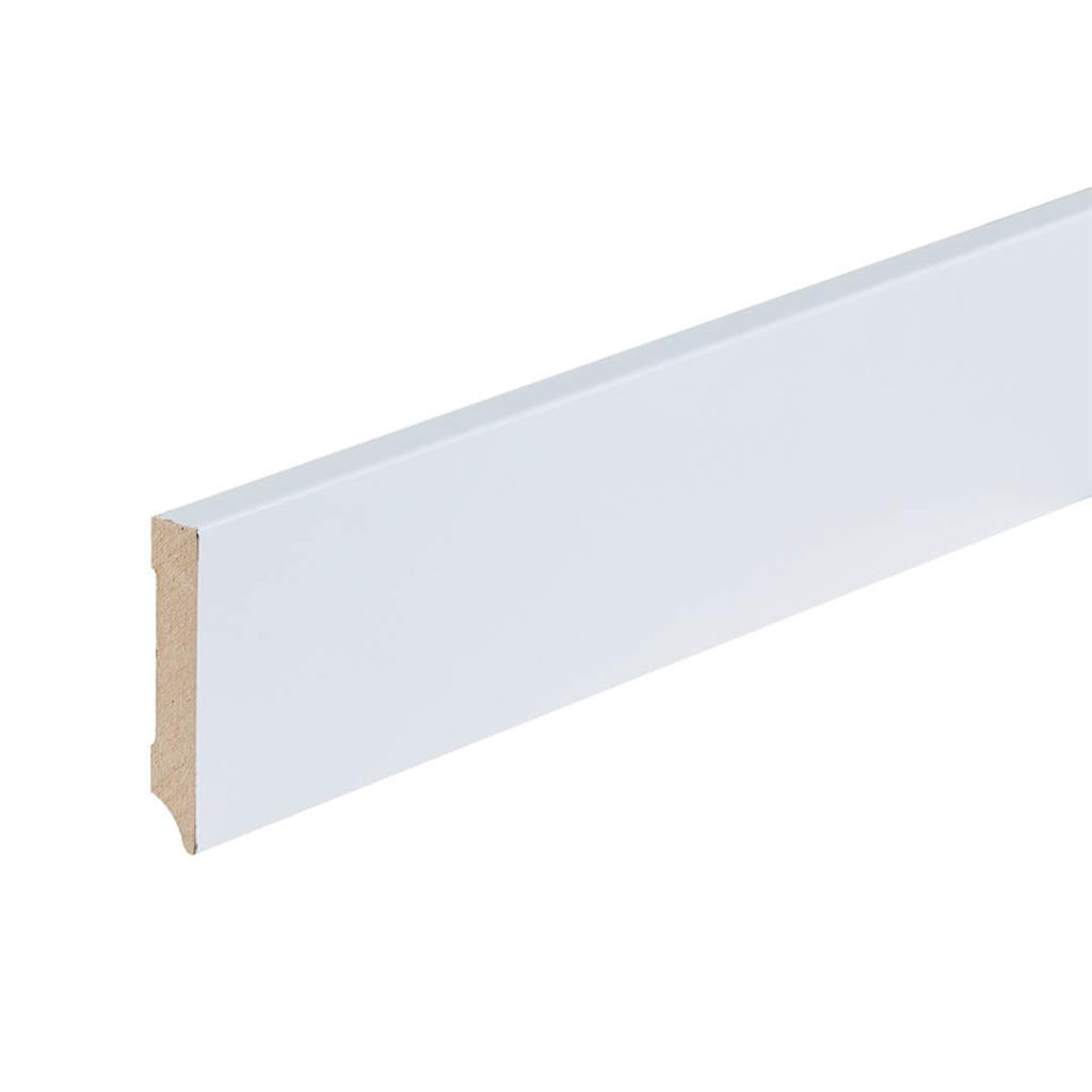 Folieplint Wit 70x12