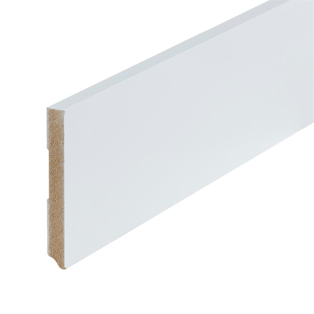 Co-pro gelakte plint amsterdam wit 120x15