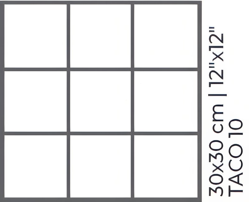 Vloertegel Pro Design donkergrijs Moz 30x30