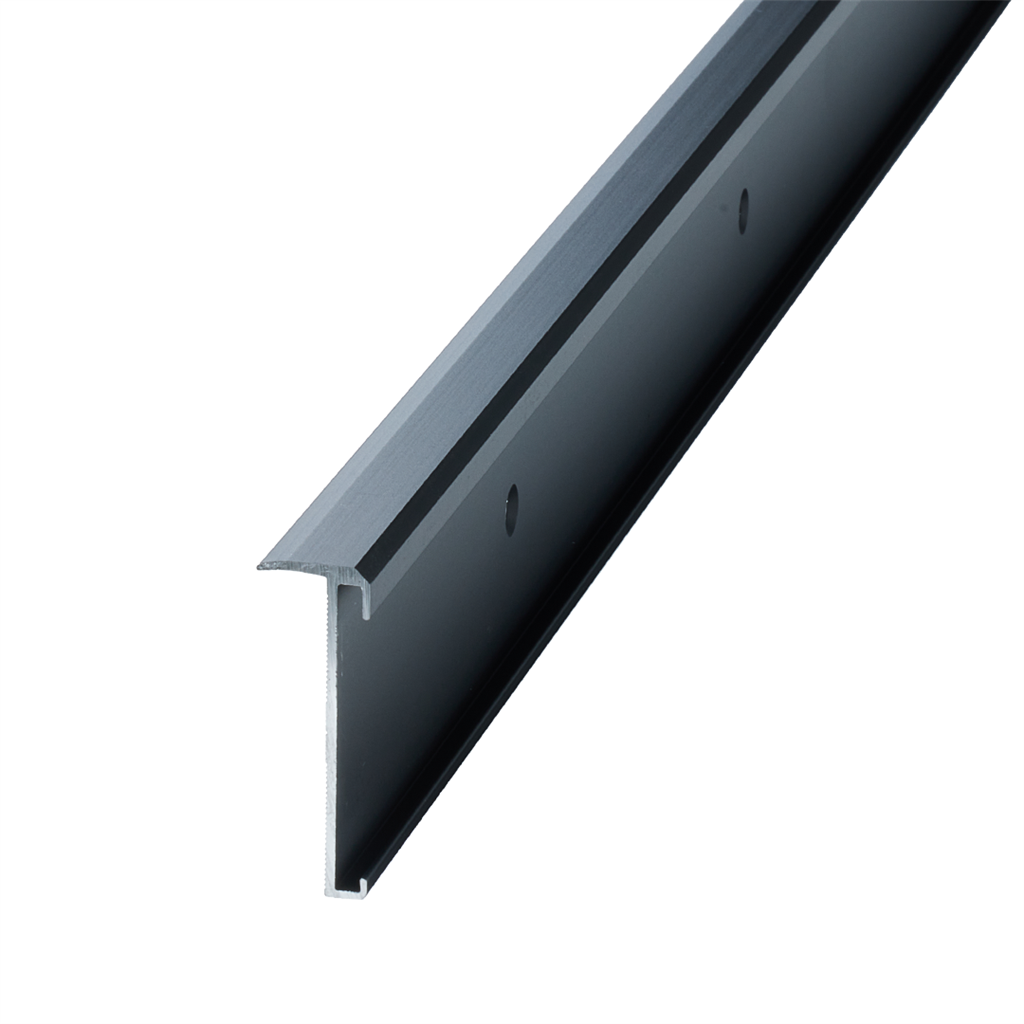 Co-pro trapprofiel pvc zwart