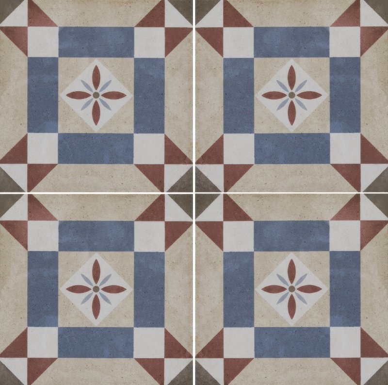 EQ vt Art Nouveau Lys Color 20x20 Dec.