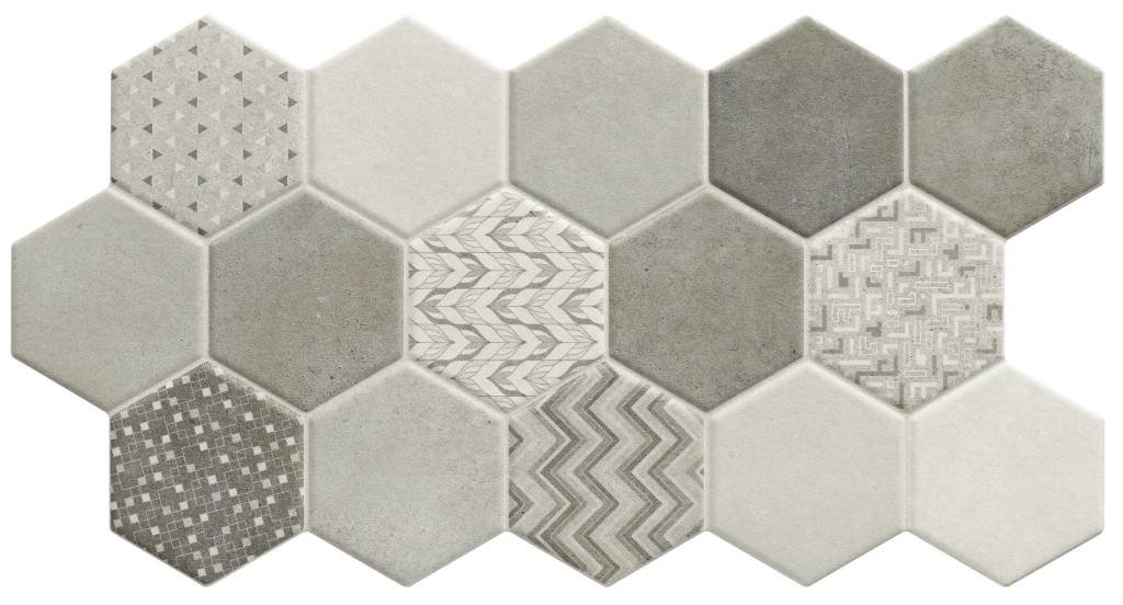 Realonda Habitat Hex Ice 26,5x51