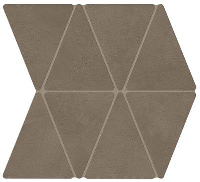 Atlas Concorde Boost Natural Umber Matt 36,7x33,8 Mosaico Rhombus - betonlook