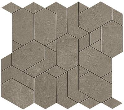 Atlas Concorde Boost Pro Taupe Matt 31x33,5 Mosaico Shapes - betonlook