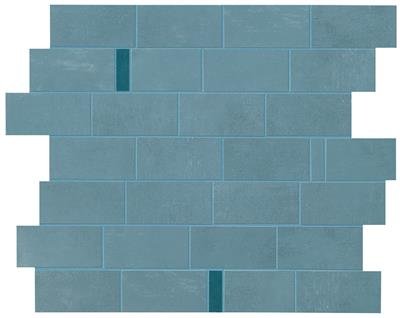 Atlas Concorde Boost Pro Powder Blue Matt 29,7x33,3 Minibrick Pro Ocean - betonlook