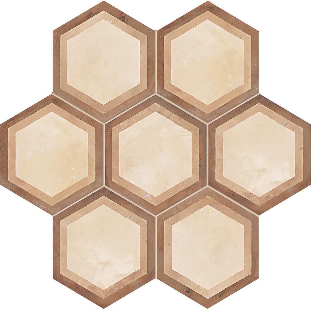 Marca Corona Terra 0393 Cornice vers. C 25x21,6 Esagono