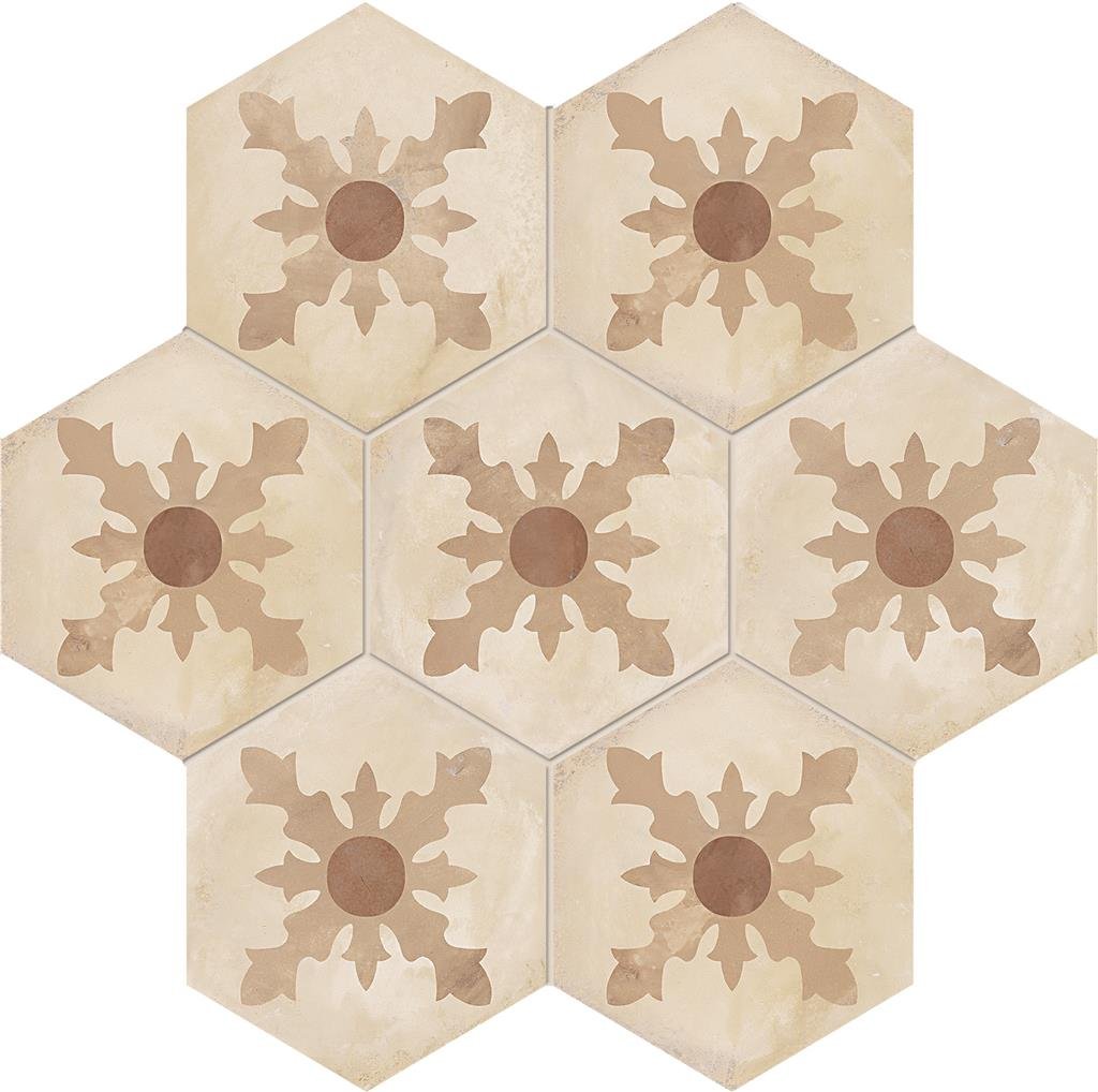 Marca Corona Terra 0407 Cardinale vers. C 25x21,6 Esagono