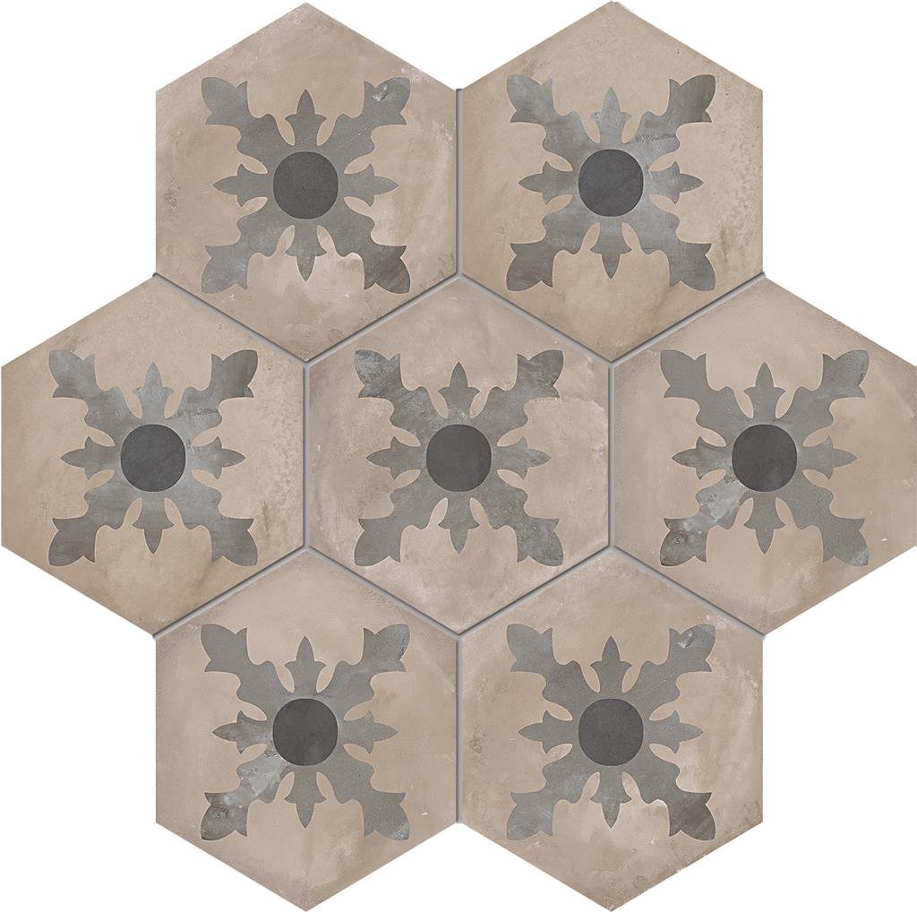 Marca Corona Terra 0408 Cardinale vers. F 25x21,6 Esagono