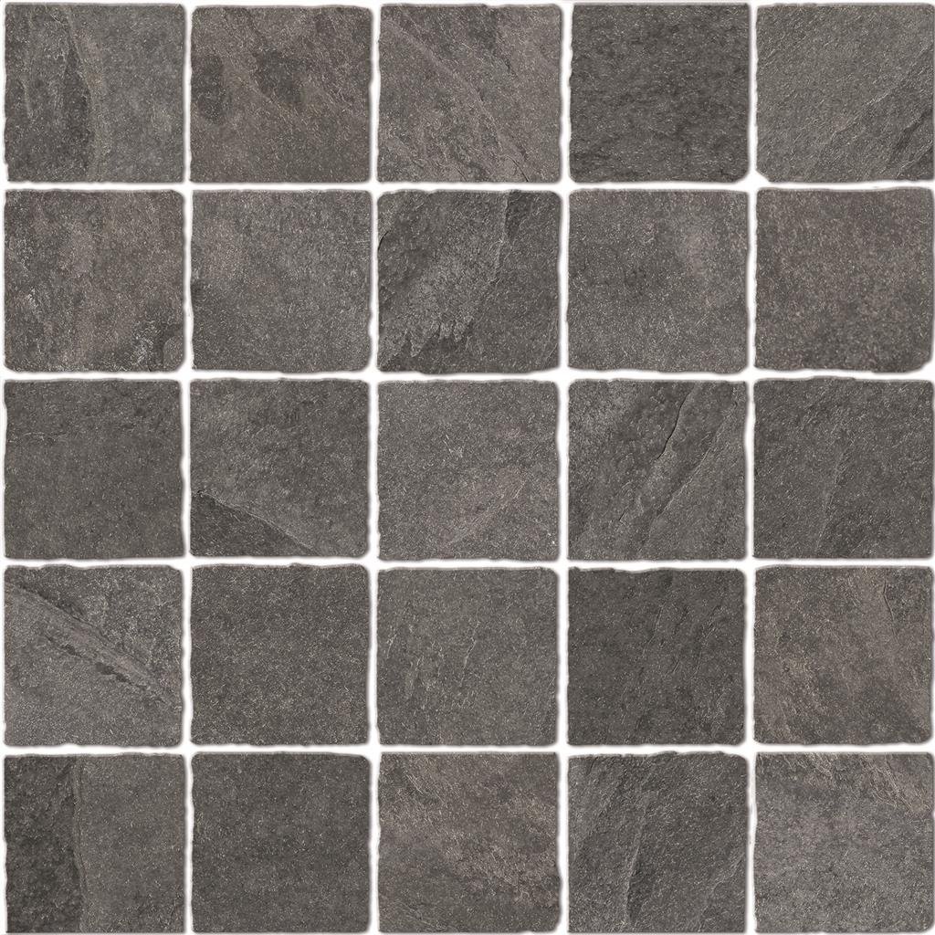 Durstone Mustang Black Natural 5x5 28,5x28,5 Mosaico