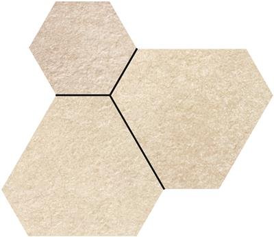 Durstone Dakota Sand Mate 30x35 Mosaico Nido - betonlook