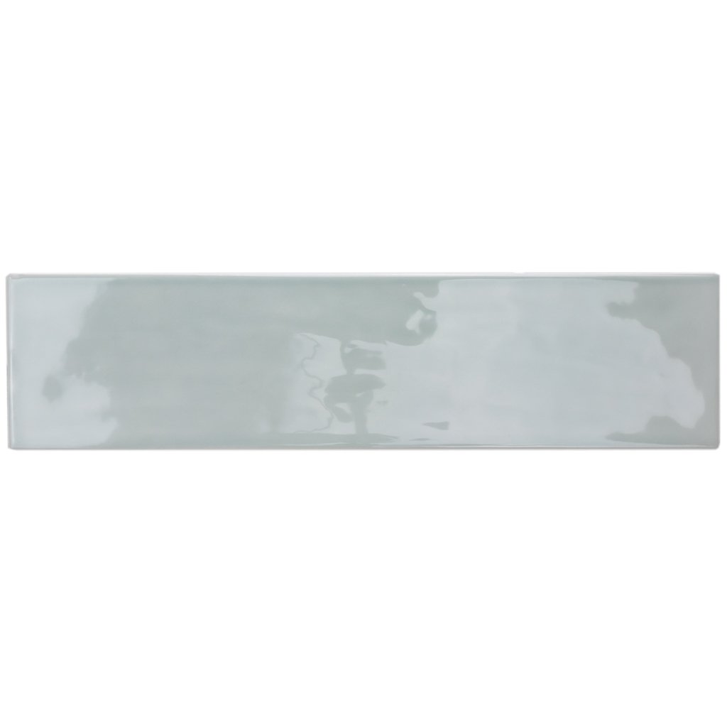 Steenbok Rustic Stripe Turquoise Glossy 7,5x30