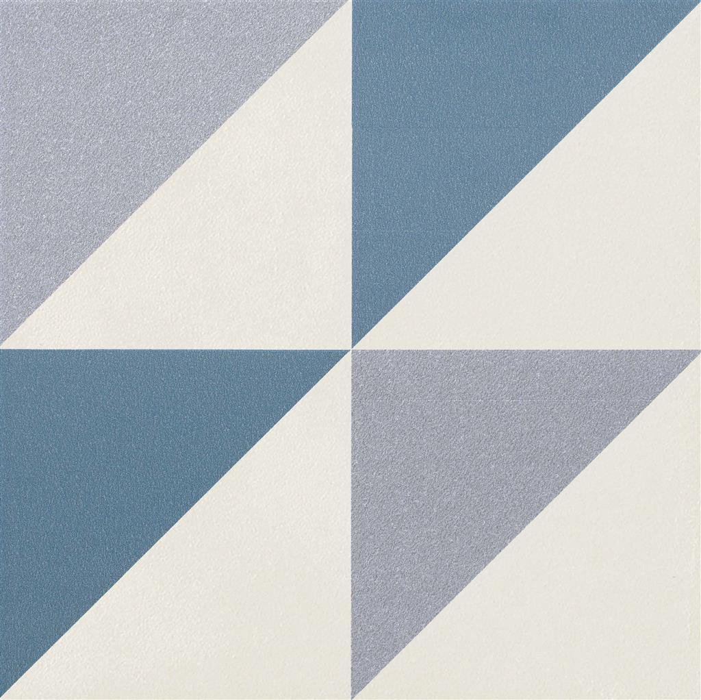 Kerion Neocim Plus Patchwork Blue / Caramel 20x20 thumbnail 4