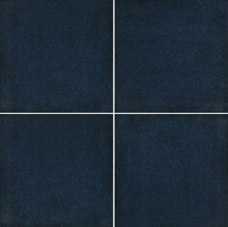 EQ vt Art Nouveau Navy Blue 20x20