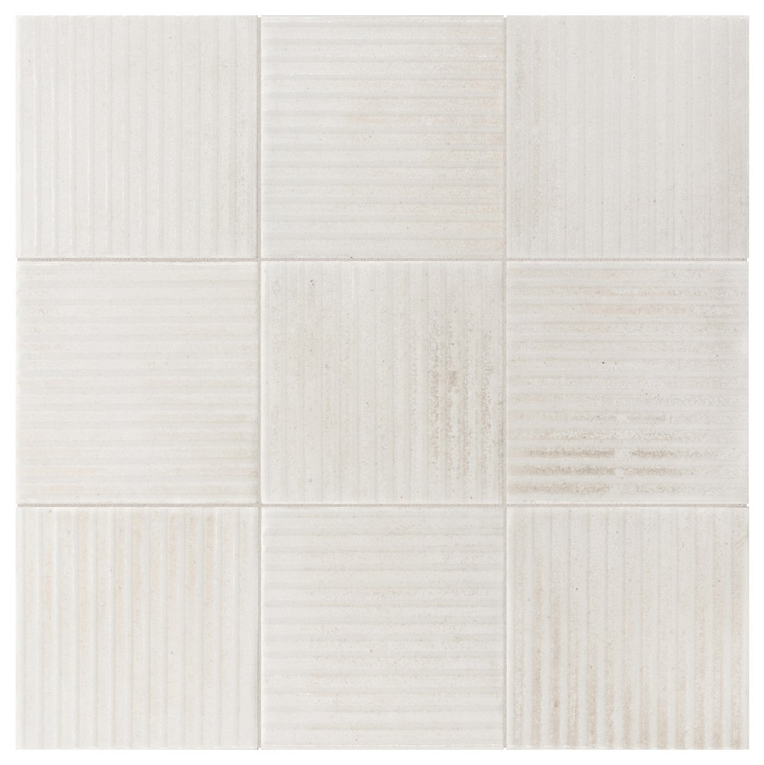 EQ wt Raku Line White 10x10