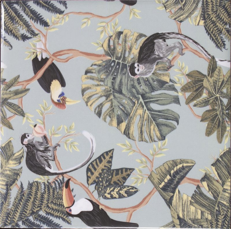 FA wt Pick Decor Jungle 15x15 Gepolijst