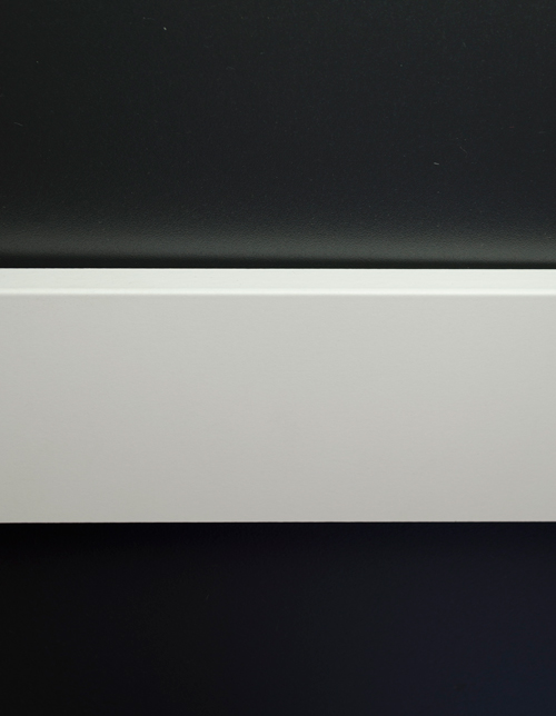 WITTE PLINT BLOK WITTE PLINT BLOK 80MM X 14MM