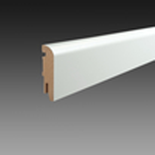 WITTE PLINTEN 0108120 SOFTLINE (CLIP) 18X75MM